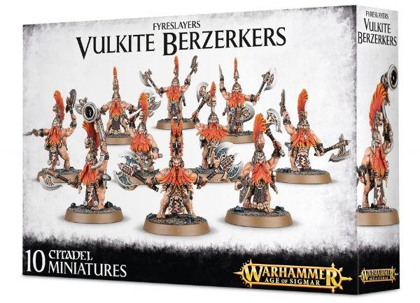 GamesWorkshop Fyreslayers Vulkite Berzerkers (84-25) GamesWorkshop 99120205015