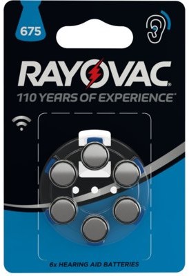 Rayovac Baterie ZA675/6 4600745416 4600745416