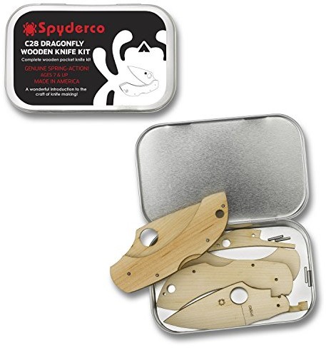 Spyderco wooden Kit C28 Dragonfly wdkit1 SCWDKIT1-BRK