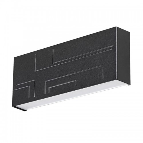 Rabalux MARIBOR Czarny LED 12W IP65 4000K Kinkiet zewnętrzny 8873