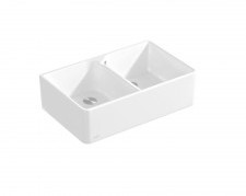 Villeroy & Boch Classicline dwukomorowy kucheny 80 KM stone white 638001RW