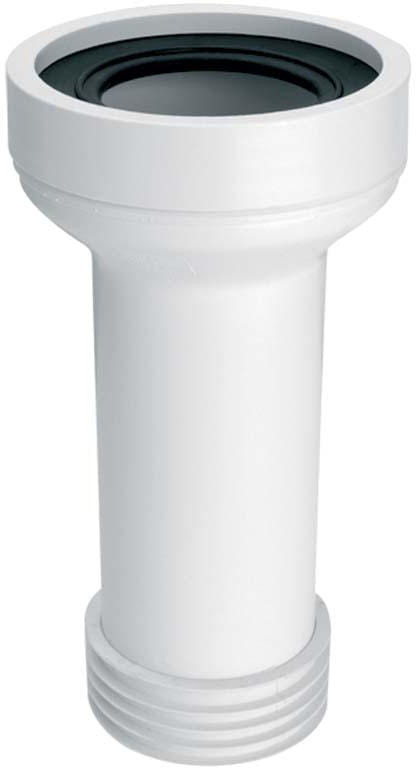 McAlpine Przyłącze kanalizacyjne, długie 260mm, proste WC-CON2B
