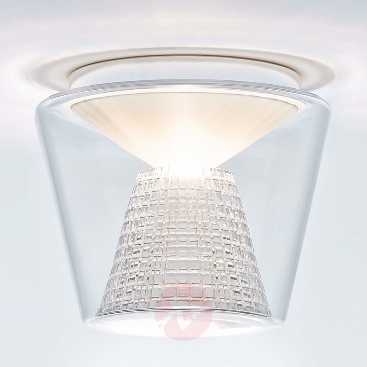 Annex - lampa sufitowa LED - kryształowy reflektor
