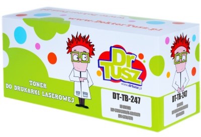DrTusz Toner Zamiennik TN-247C do Brother TN247C) Błękitny)