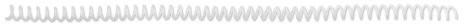 GBC 9665905 CoilBind grzbiety, plastik, A4, 6 MM, biały 9665913