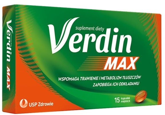 USP Zdrowie Verdin MAX x15 kapsułek