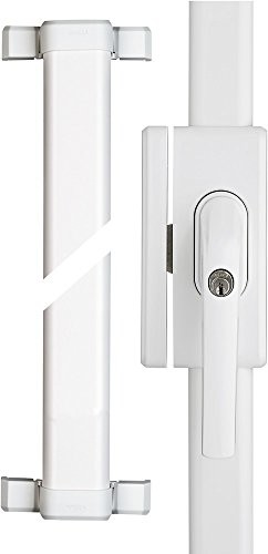 Grene Abus ABUS Dodatkowy okienny FOS650 zamek drążkowy z cylindrem ciśnieniowym, różne zamknięcia poziom bezpieczeństwa 10 73006 biały 73006
