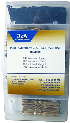 Iza Zestaw Fryzjerski różne wsuwki i kokówki PZF1