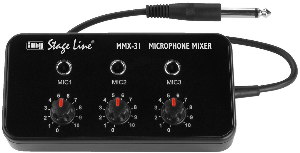 IMG Stage Line STAGELINE MMX-31 Mikser mikrofonowy 44329