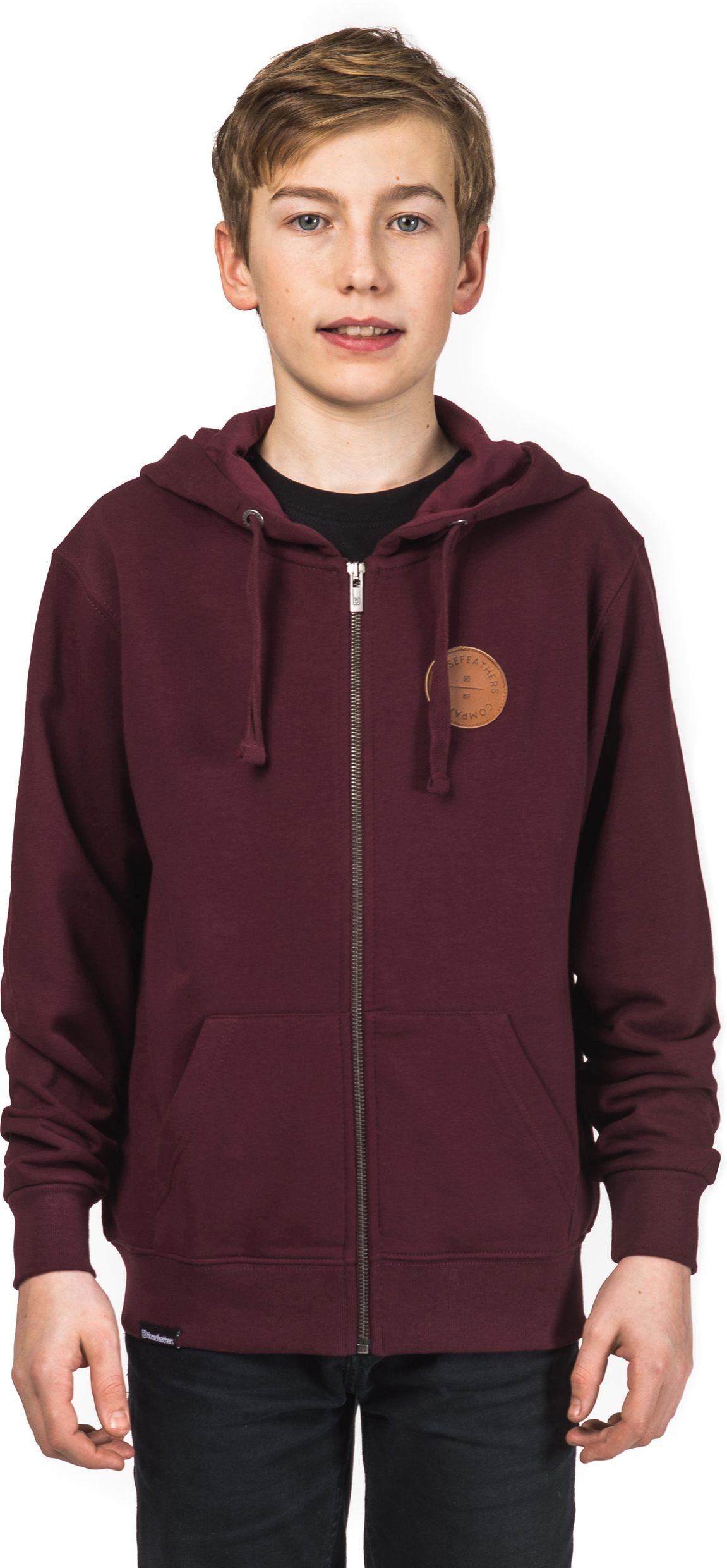 Horsefeathers bluza ęca PORTER KIDS SWEATSHIRT burgundy)