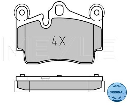 Wulf Gaertner Autoparts Zestaw klocków hamulcowych, hamulce tarczowe Wulf Gaertner Autoparts 025 236 9417