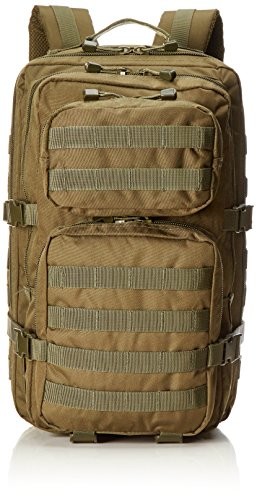 Mil-Tec US Assault Pack plecak, brązowy, l B004LSO1U2