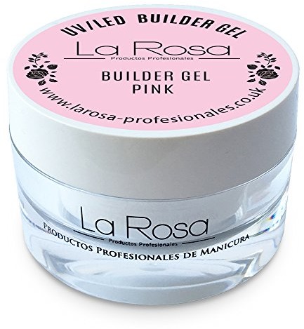 La Rosa żel Builder Pink  różowa żelem podkładowym do lampy UV  30 ML LG08