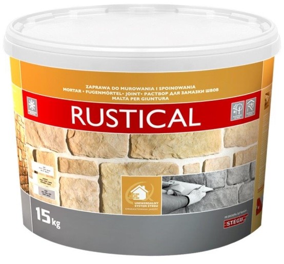 Stegu Fuga Rustical 15 kg biała