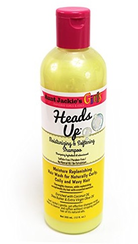 Aunt Jackie's Tante jackies dziewcząt Heads Up nawilżenie i mięknienia Shampoo 12 FL. oz AUNT7