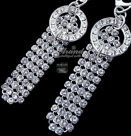 Swarovski Arande NOWE Kolczyki CRYSTAL PAVE SREBRO 3510876303