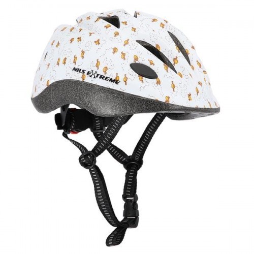 Nils EXTREME MTV65 BIAŁY ROZM. S (53-55 cm) KASK DZIECIĘCY EXTREME 16-70-031