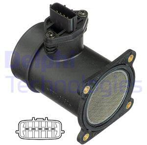 DELPHI Przepływomierz masowy powietrza AF10373-12B1 AF10373-12B1