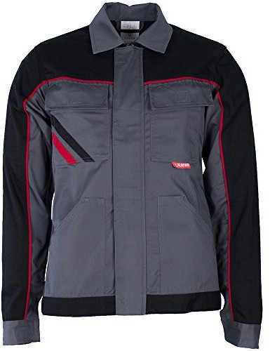 Planam Highline kurtka robocza damska, kolor szary/czarny/czerwony, wielokolorowa 2319044