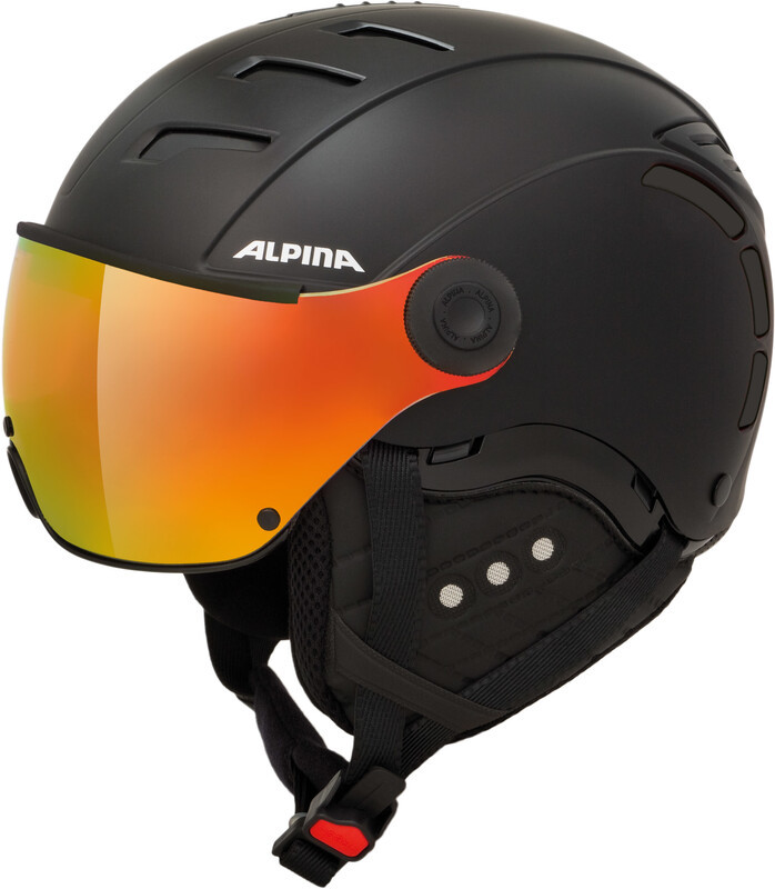 Alpina Jump 2.0 QVMM Kask narciarski, czarny 52-54cm 2021 Kaski narciarskie 9209131