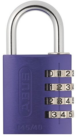 Abus ABUS  145/40 Kłódka 40 MM Violet połączenie z aluminiowego 49539  a... 14540VIO