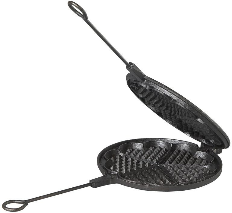 Skeppshult Żeliwna patelnia do wafli ( 21 cm) 0010