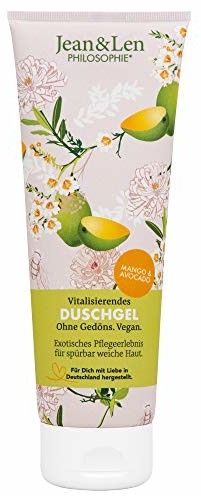 Jean & Len witalizujący żel pod prysznic mango/awokado, 250 ml