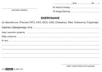 Emeko Tomecki I Płaczek S.k.a Druk Skierowanie do prac RTG,EKG,EEG,USG,A6