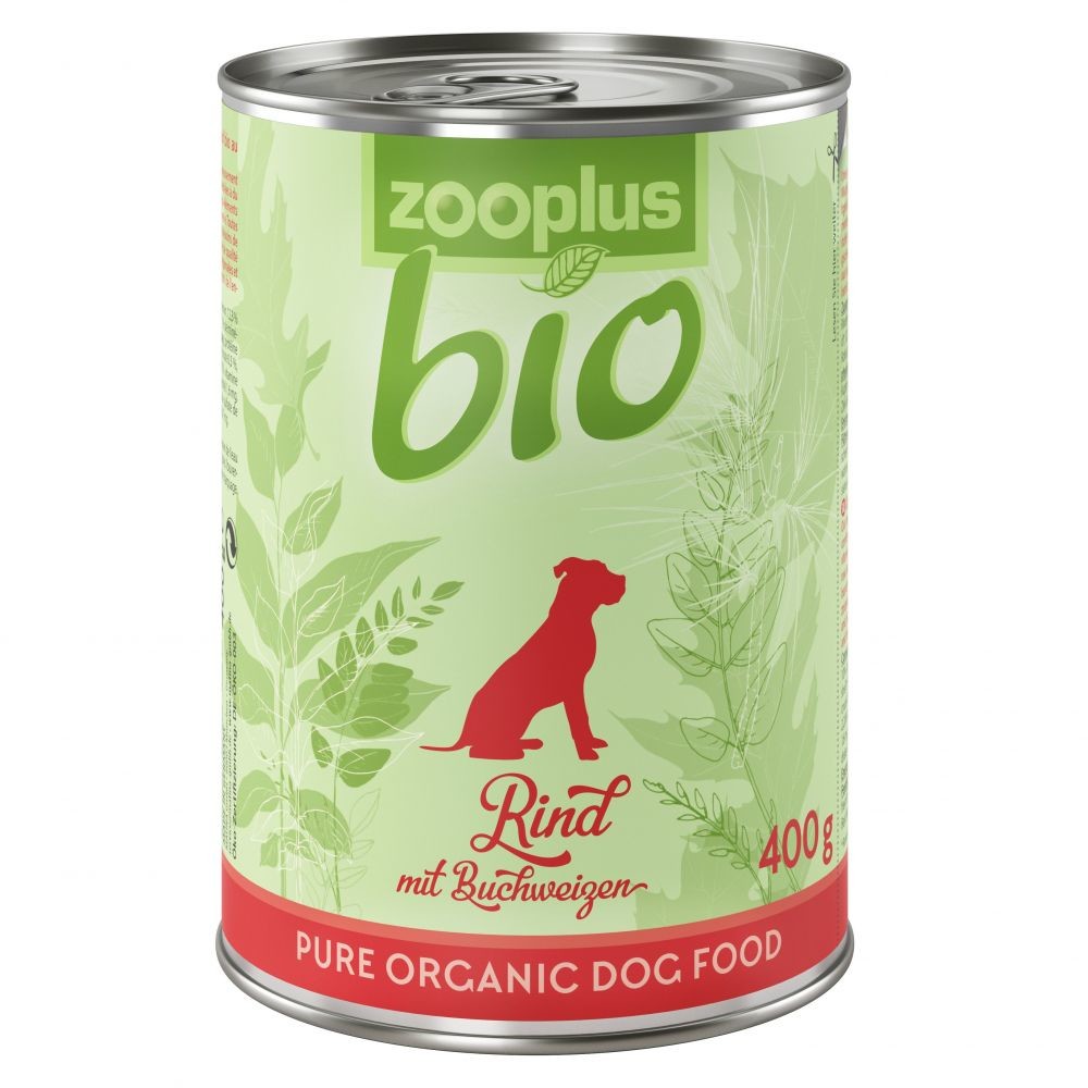 Zooplus Bio wołowina z gryką 6 x 800 g