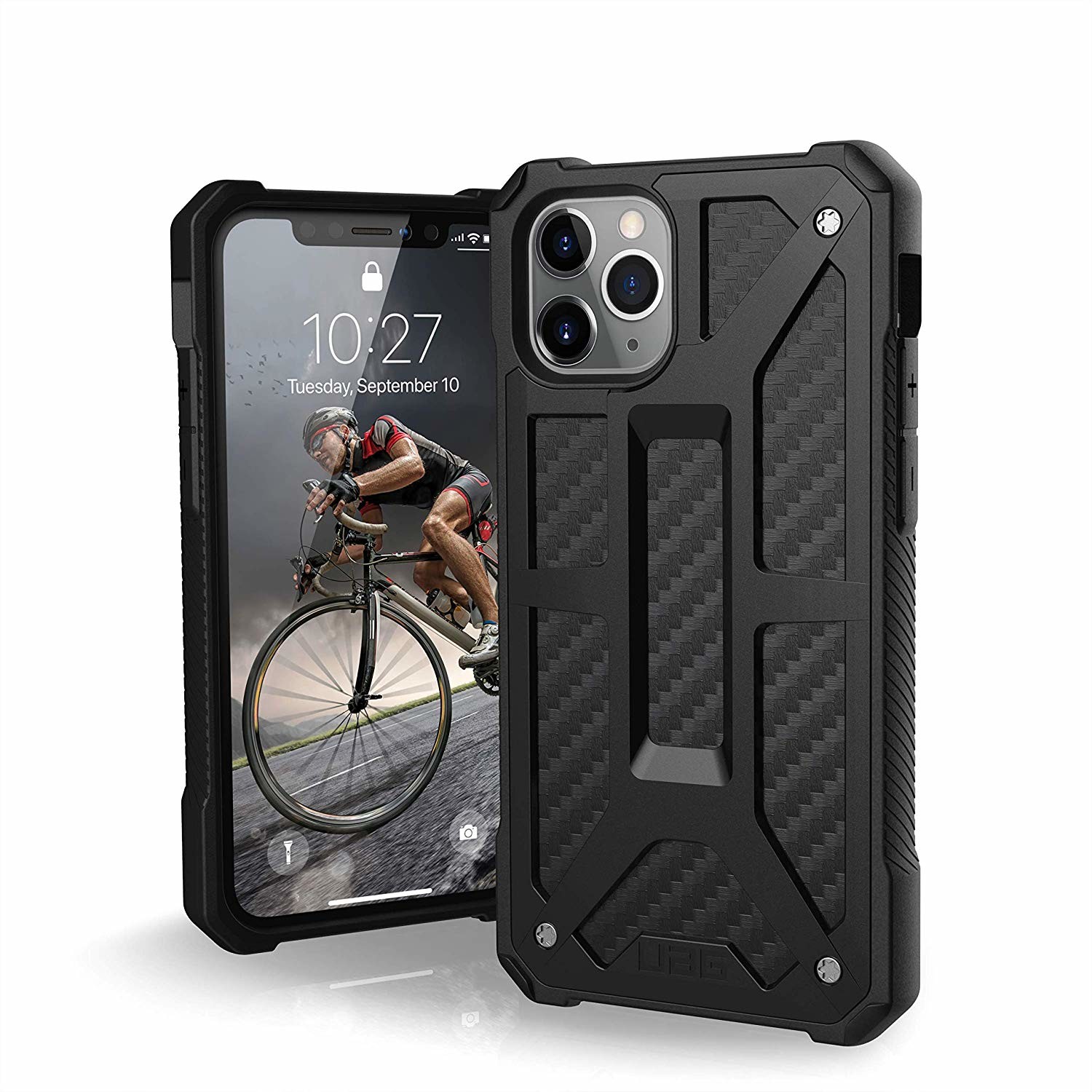 UAG Monarch Etui Pancerne do iPhone 11 Pro Carbon Fiber 111701114242