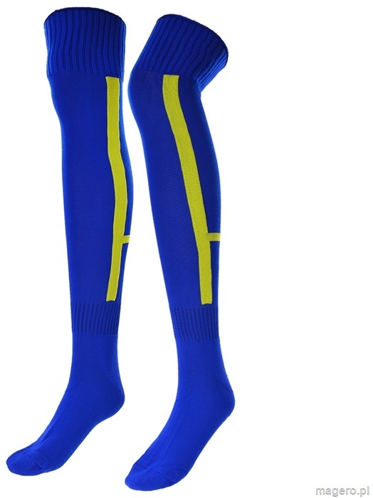 Iskierka GETRY PIŁKARSKIE SENIOR 42-44 niebiesko/żółte 36059 36059