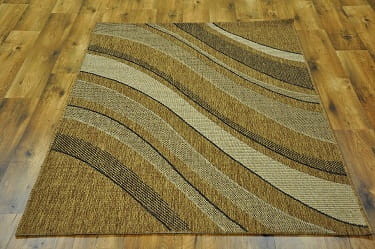 Balta Belgia DYWAN SZNURKOWY NATURA 60x110cm PASY MIODOWY BRĄZ 2608/70 CCDE-77393_6