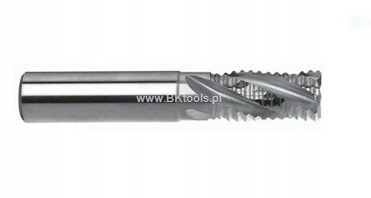 FENES Frez 4-ostrzowy krótki 10 mm DIN 844-A K-M-NR HSS-E