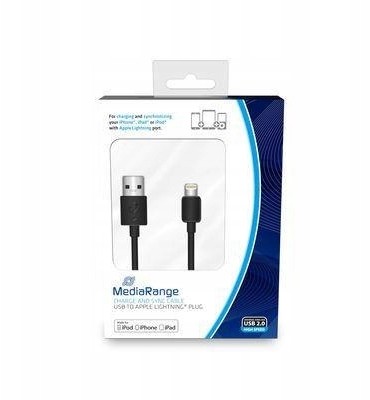 Kabel Usb 2.0 MediaRange MRCS137 Usb A plug/Lighti