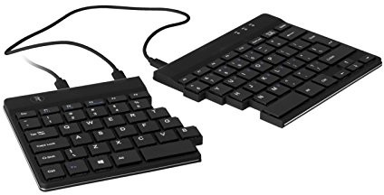 R-Go Tools R-Go Split ergonomiczna klawiatura  QWERTY (NORDIC)  Kolor czarny  przewodowej 1S50014