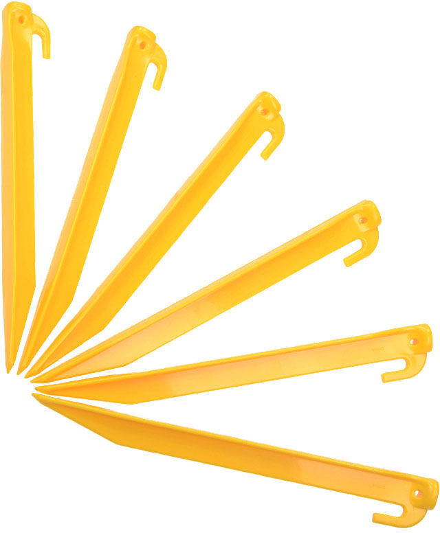 Highlander Śledzie Namiotowe Plastikowe 22,5cm 6 szt. CS063