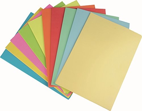 Stylex STYLEX papier kolorowy, 250 niezapisanych arkuszy, A4, wielokolorowy 4044186408256