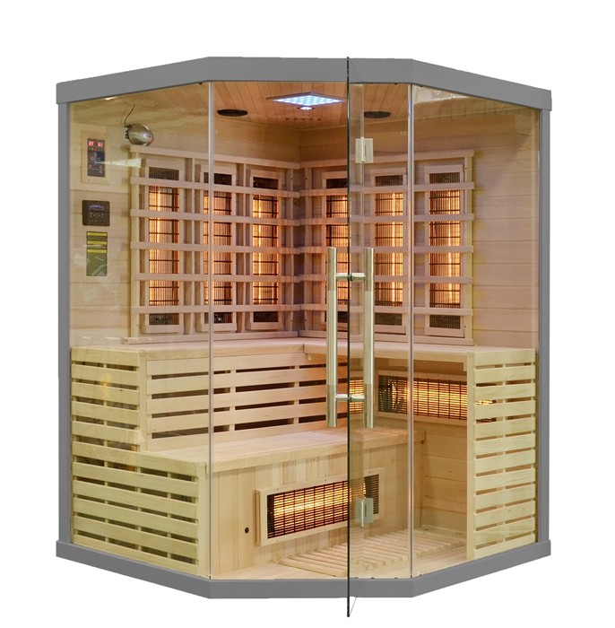 Home&Garden Sauna na podczerwień Infrared EA3CGSG + Koloroterapia