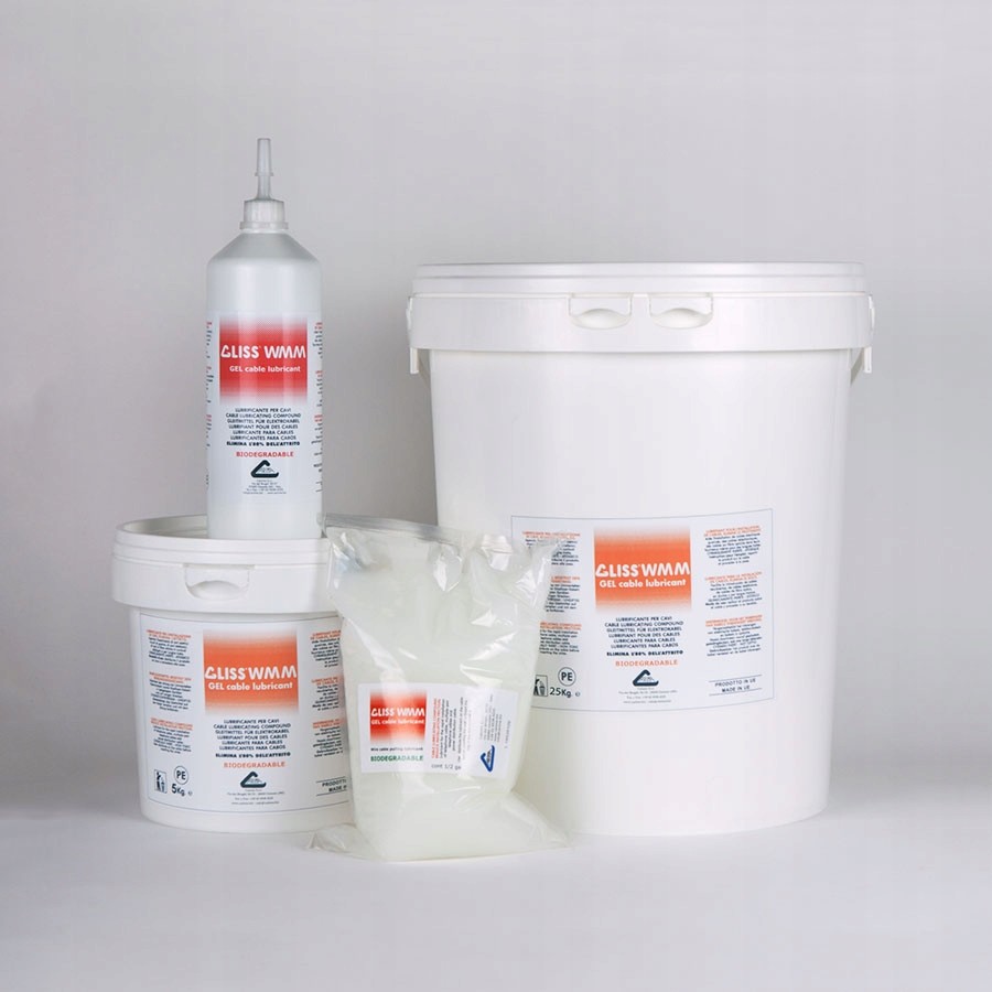 Gel poślizgowy do kabli Gliss Wmm 1 kg