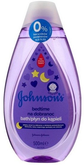 Johnson&Johnson Baby Bedtime Płyn do kąpieli dla dzieci na dobranoc 500ml