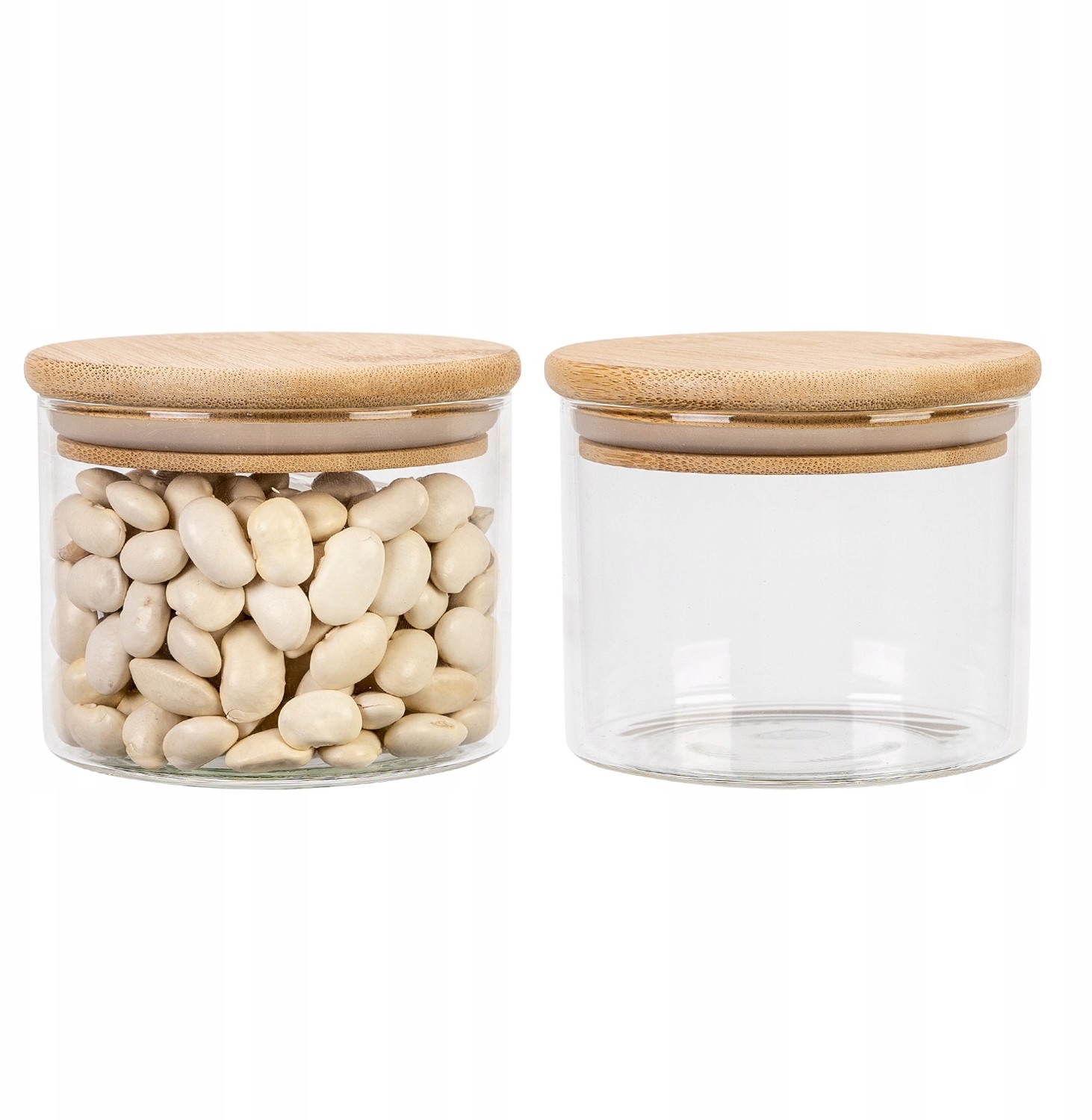 Pojemnik szklany na Przyprawy Żywność Sól - 390 ml