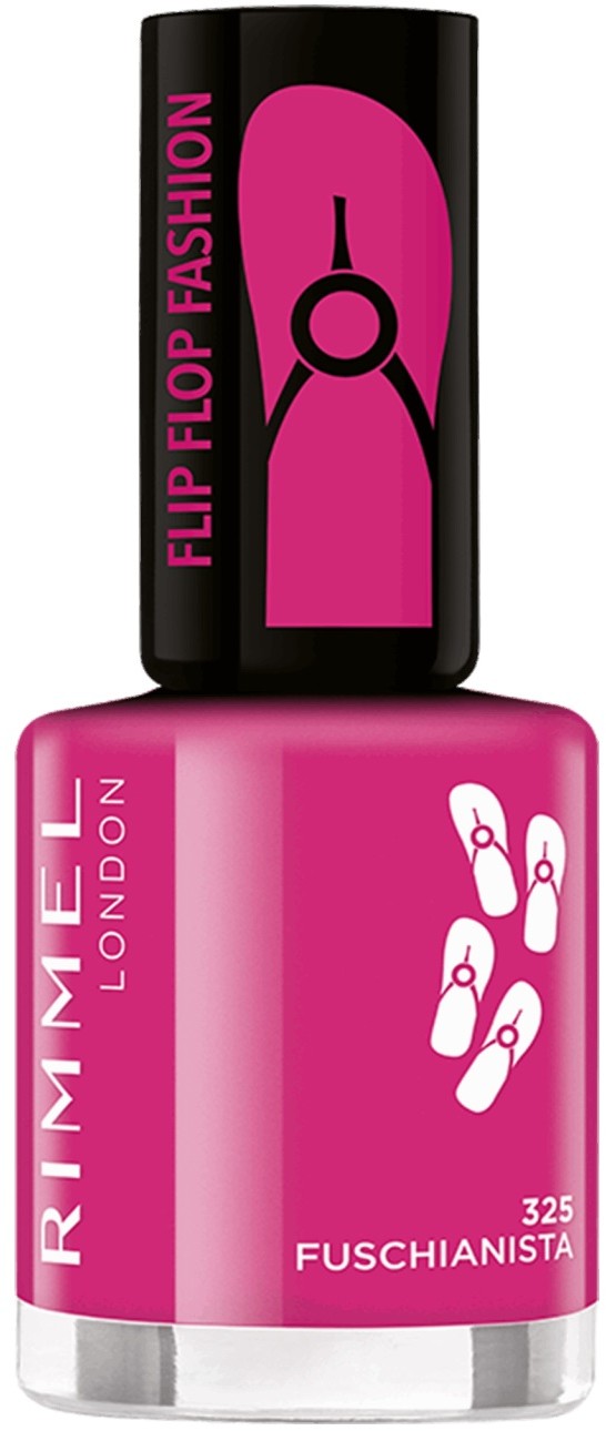 Rimmel Flipflop Fashion 8 ml Lakier do paznokci 325 Fuschianista