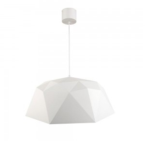 Orlicki Design INSP. ORLICKI Iseo bianco M Lampa wisząca 60 cm biała Iseo M