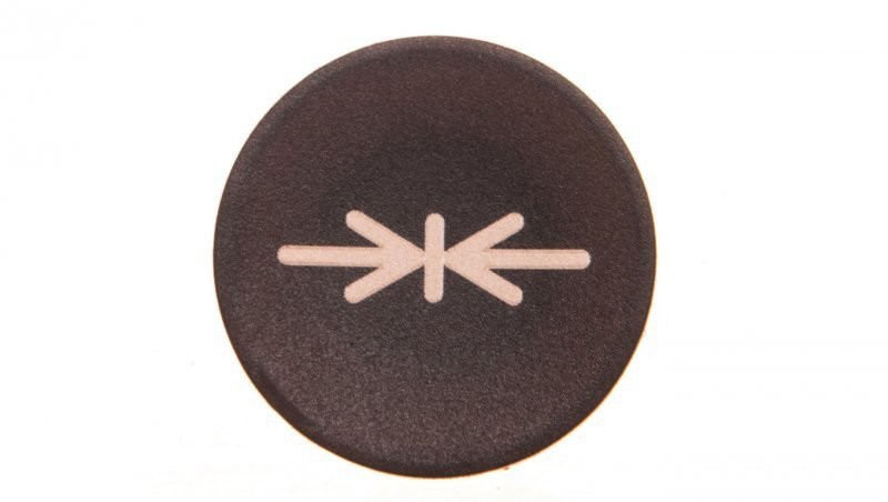 Eaton Soczewka przycisku 22mm płaska czarna z symbolem MOCOWANIE M22-XD-S-X14 218180 218180