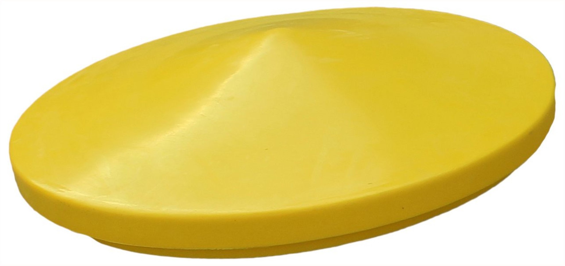 ROMOLD Pokrywa Polietylenowa Na Beczkę 205 L Romold Żółty Fi 63 Cm