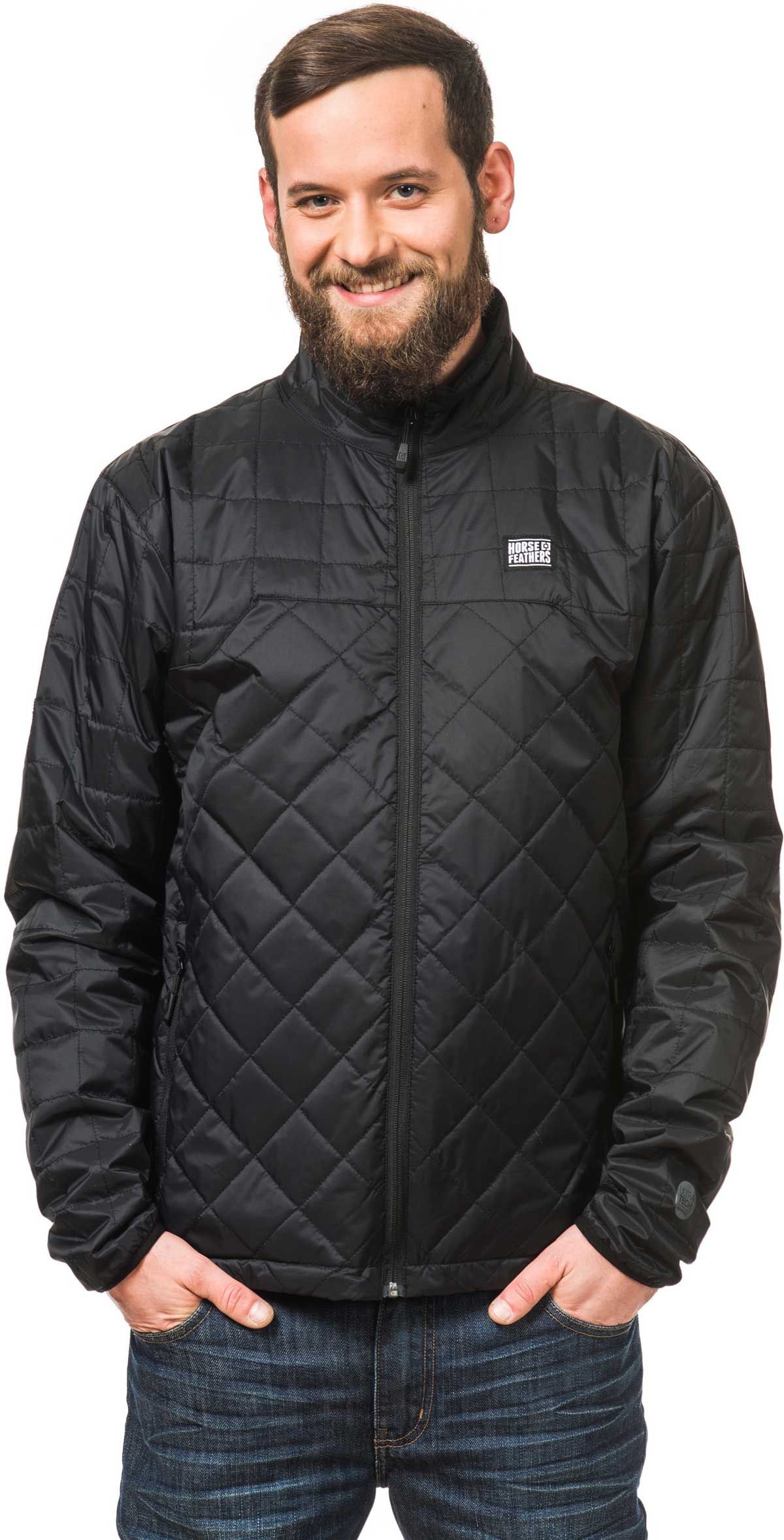 Horsefeathers kurtka męska WALSH JACKET black)