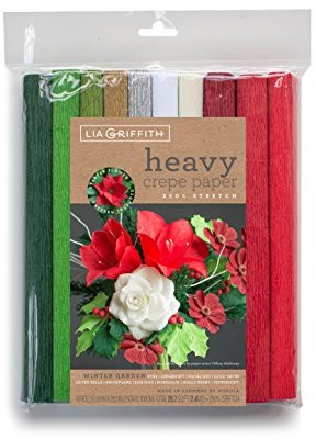 Creativity Street Heavy Crepe Paper 10/PKG-zima Garden LG11034