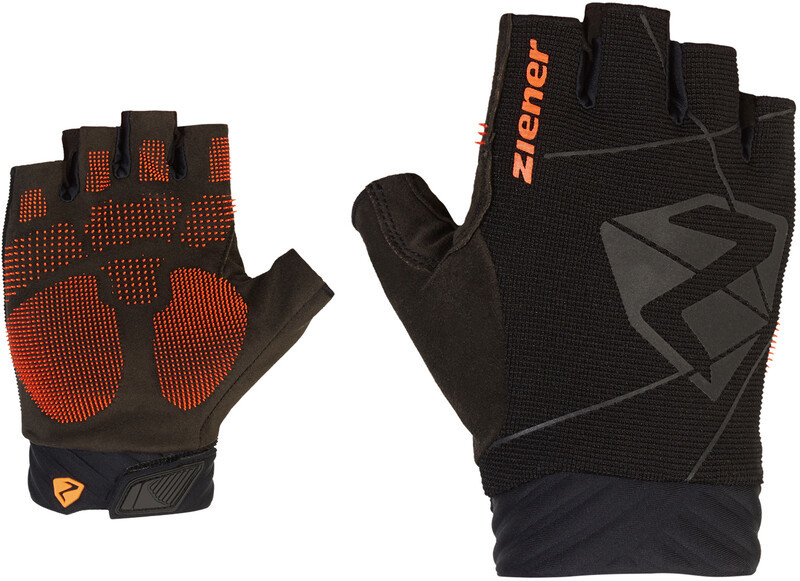 Ziener Cecko Bike Gloves Men, czarny 7 2022 Rękawiczki szosowe 228203-12-7