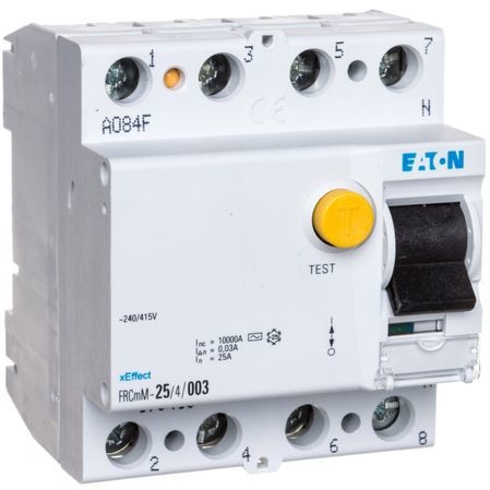 Eaton Wyłącznik różnicowoprądowy 4P 25A 0,03A typ AC FRCmM-25/4/003 170410