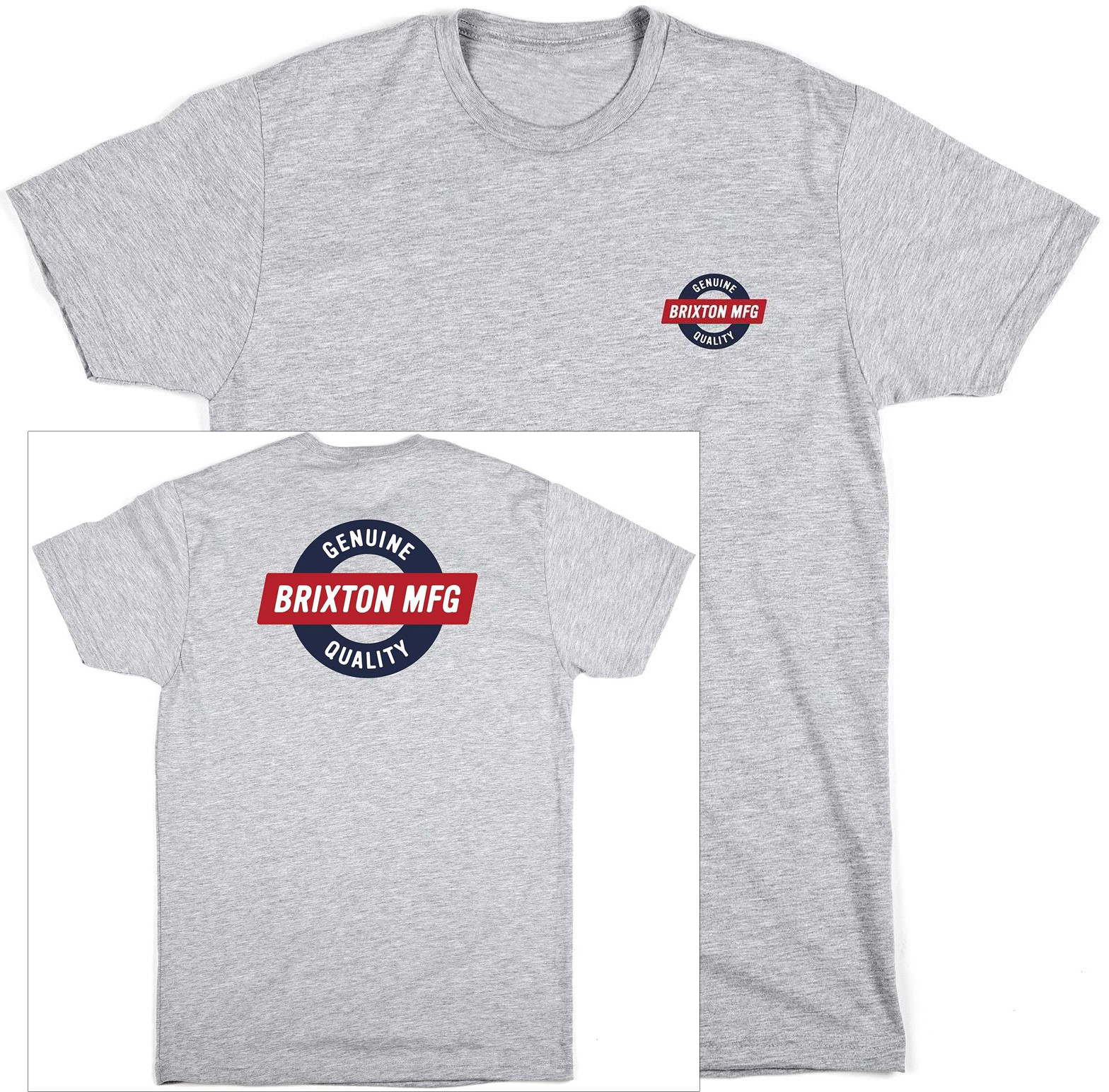 Brixton t-shirt Newell Tee Heather Grey